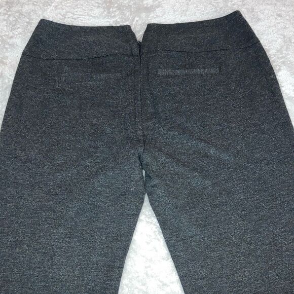 CABI 4 Ponte Bootcut Trouser Stretchy Gray Zip Back Comfort Classic Mid Rise - Picture 5 of 14